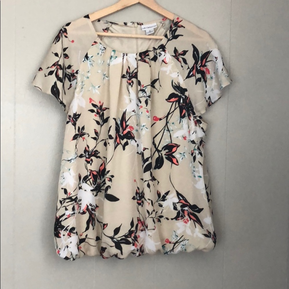 Liz Clairborne | XL | Flutter sleeve blouse